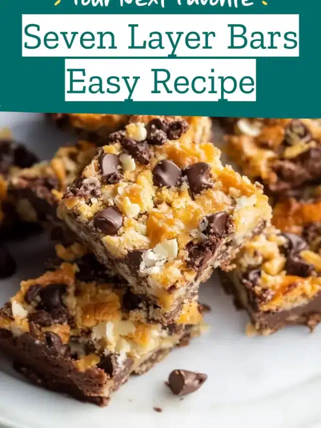 Seven Layer Bars Easy Recipe