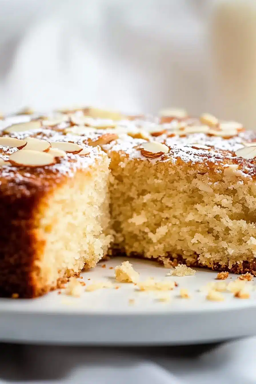 Simple Almond Cake Recipe