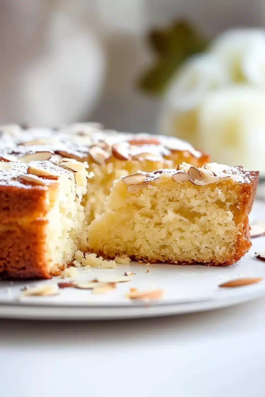 Simple Almond Cake Recipe