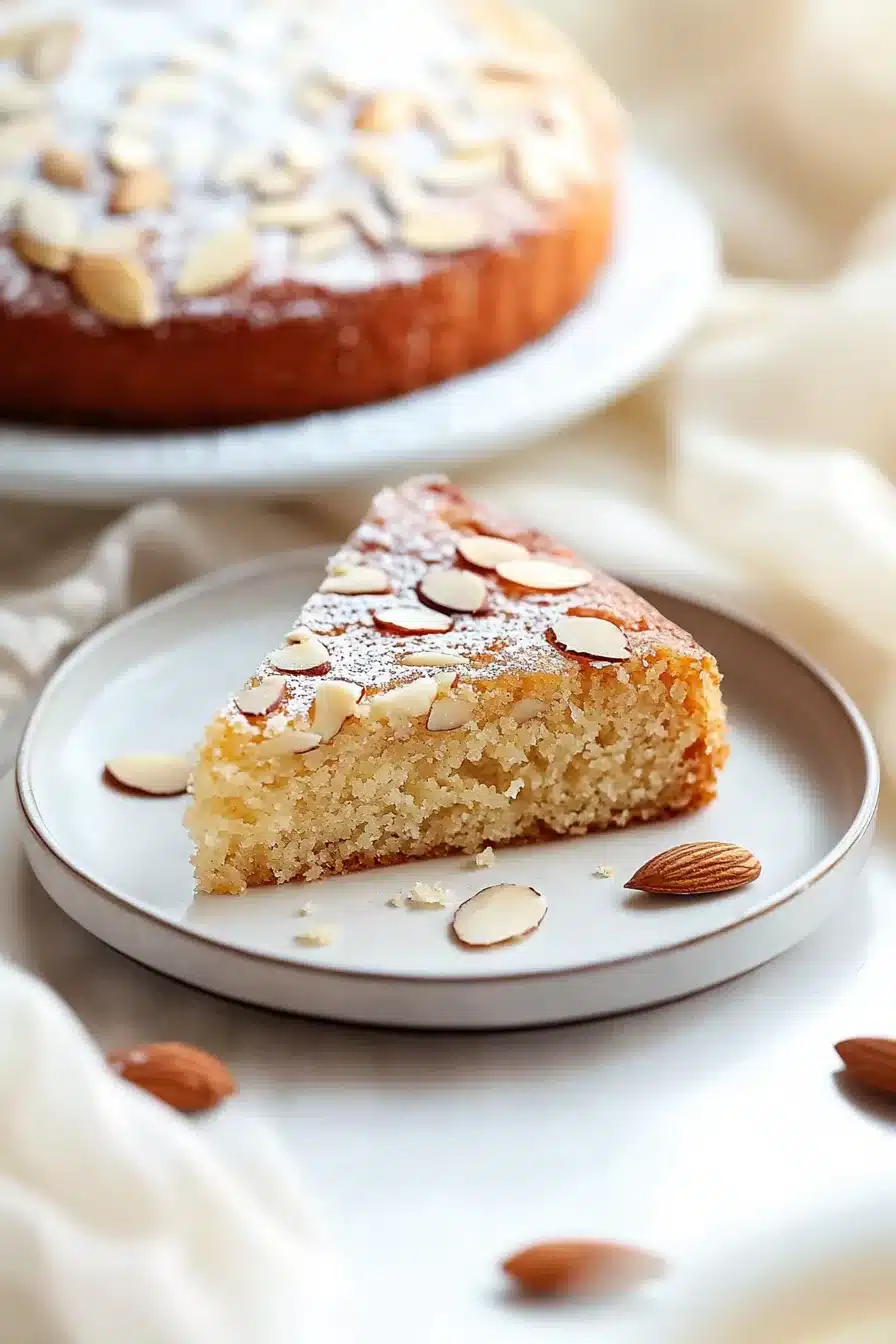 Simple Almond Cake Recipe