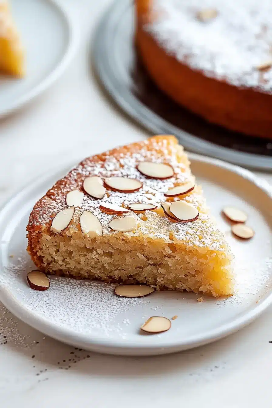 Simple Almond Cake Recipe