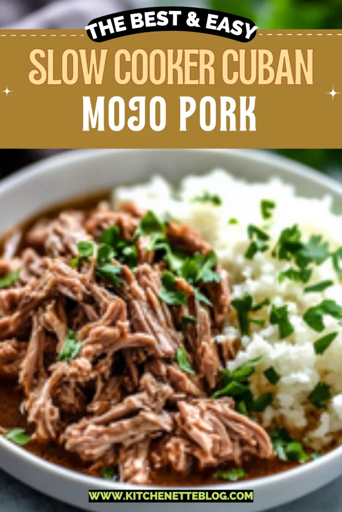 Slow Cooker Cuban Mojo Pork