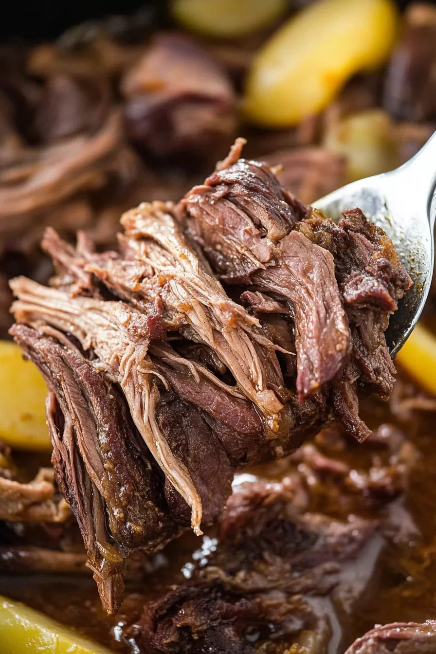 Slow Cooker Mississippi Pot Roast