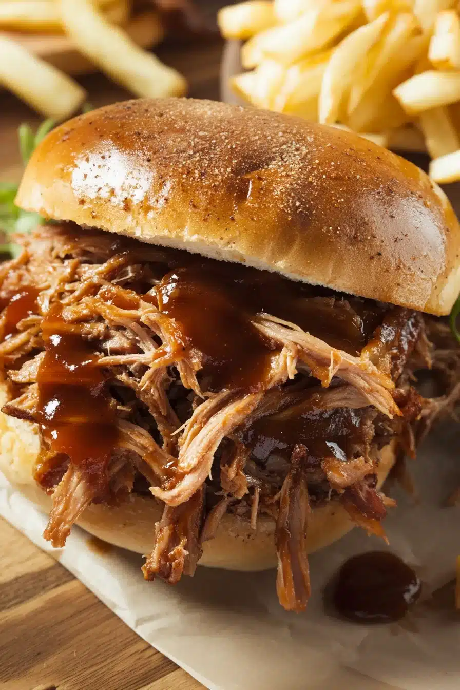 Slow Cooker Texas Pulled Pork