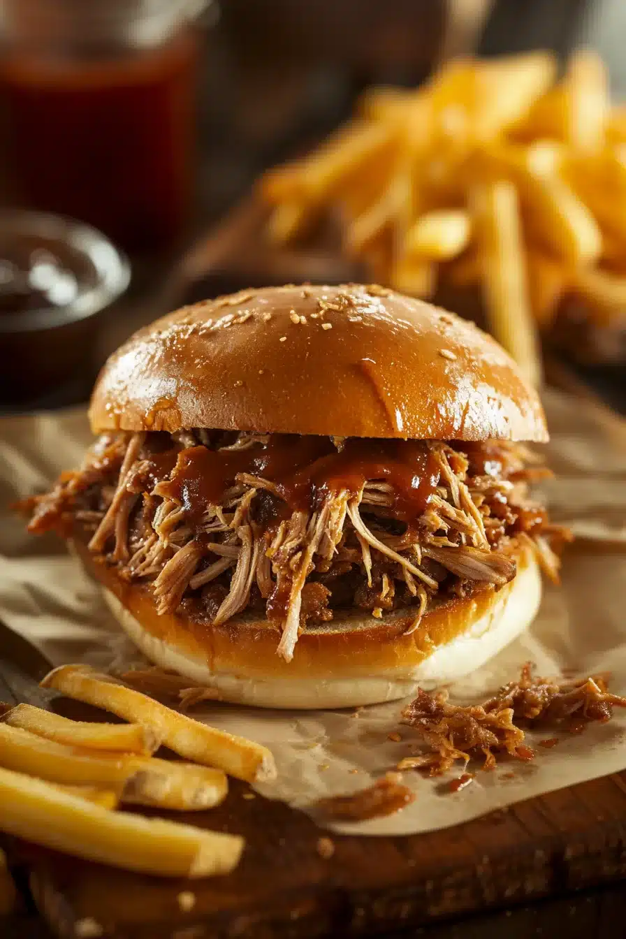 Slow Cooker Texas Pulled Pork