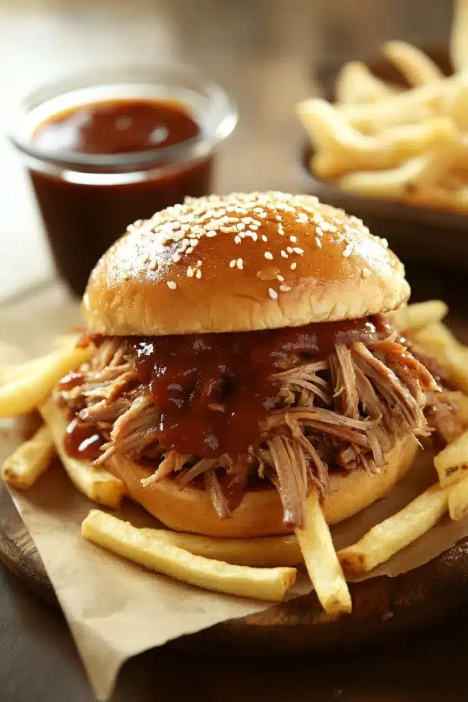 Slow Cooker Texas Pulled Pork