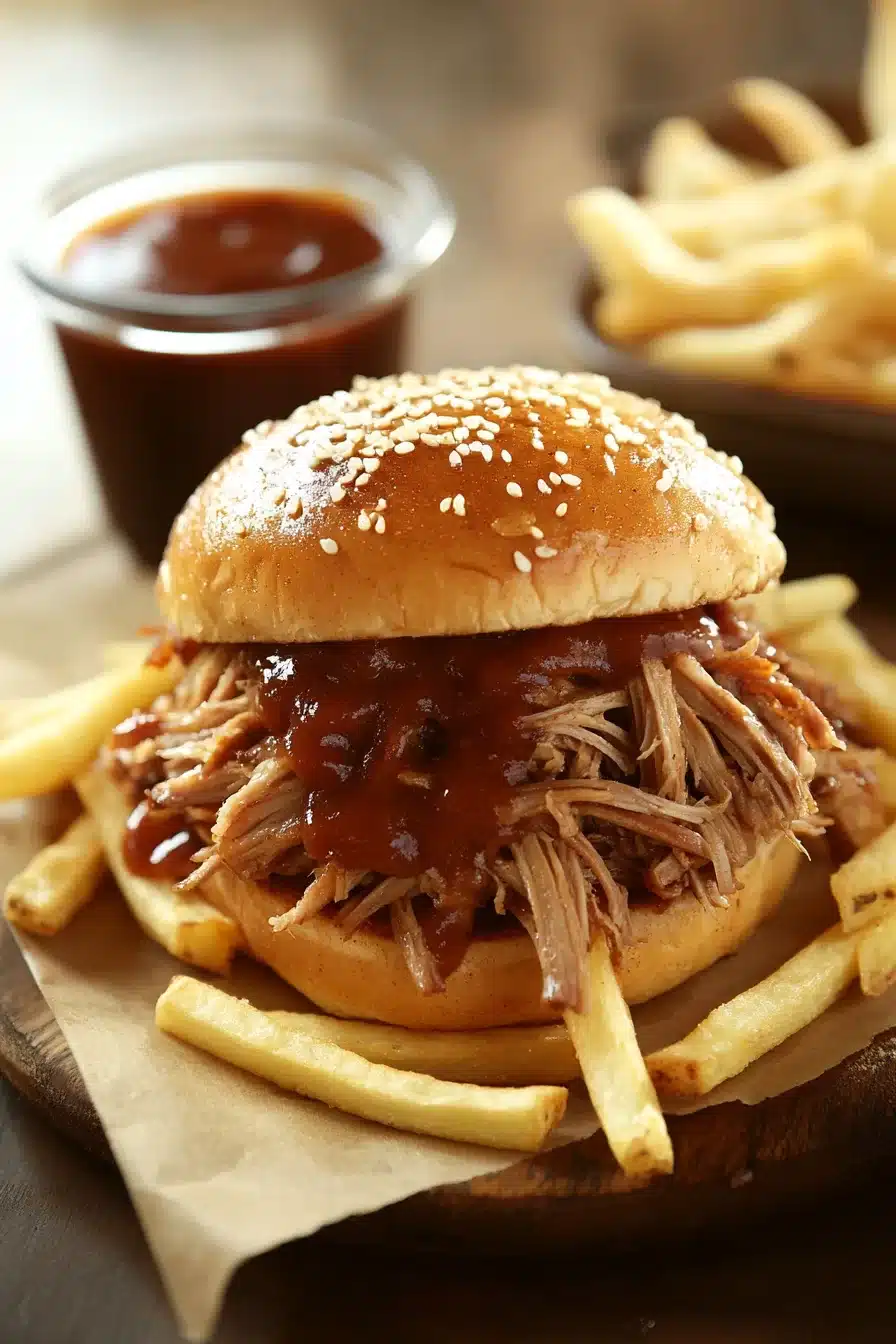 Slow Cooker Texas Pulled Pork