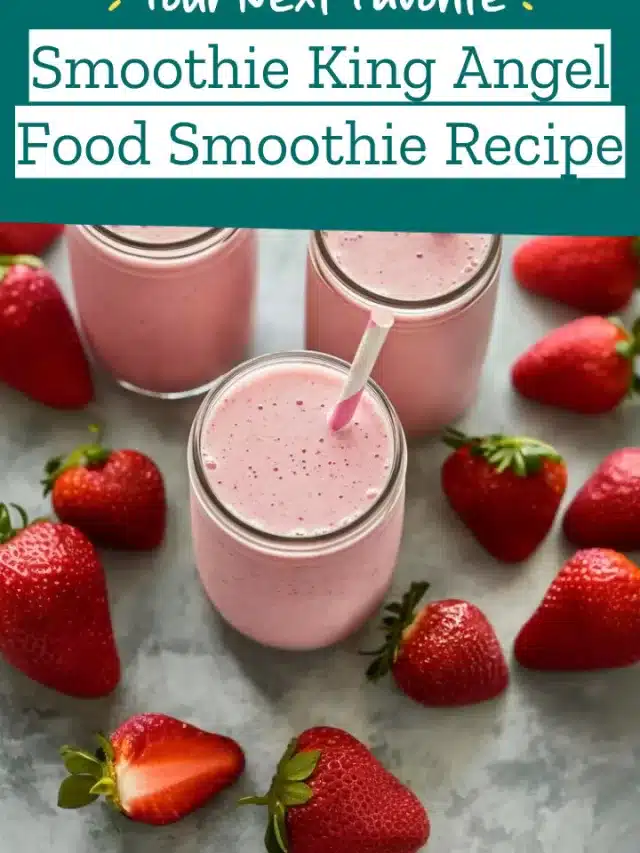 Smoothie King Angel Food Smoothie Recipe