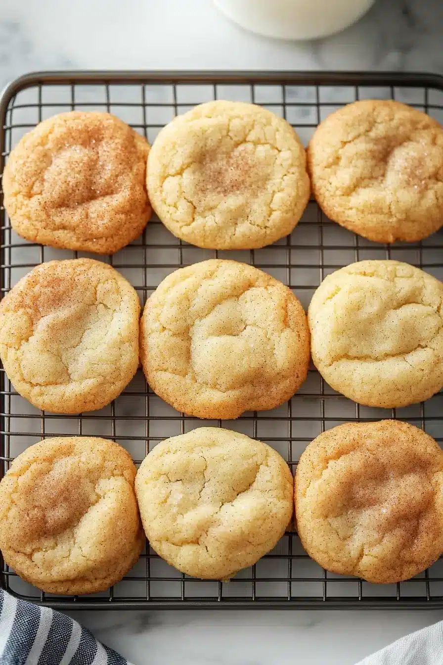 Snickerdoodle Cake Mix Cookies