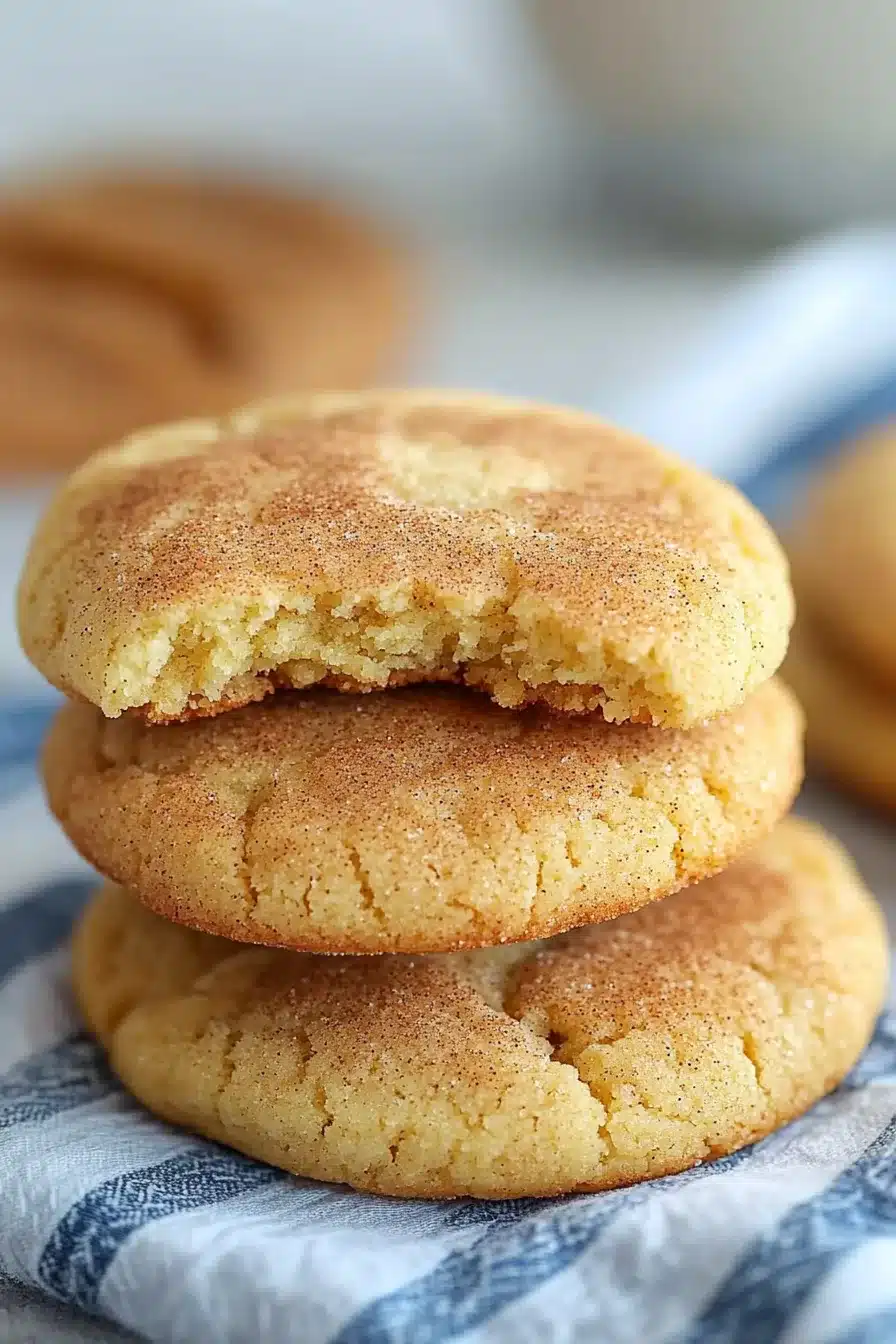 Snickerdoodle Cake Mix Cookies