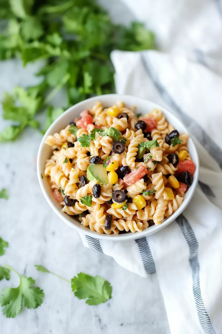 Spicy Tex-Mex Pasta Salad