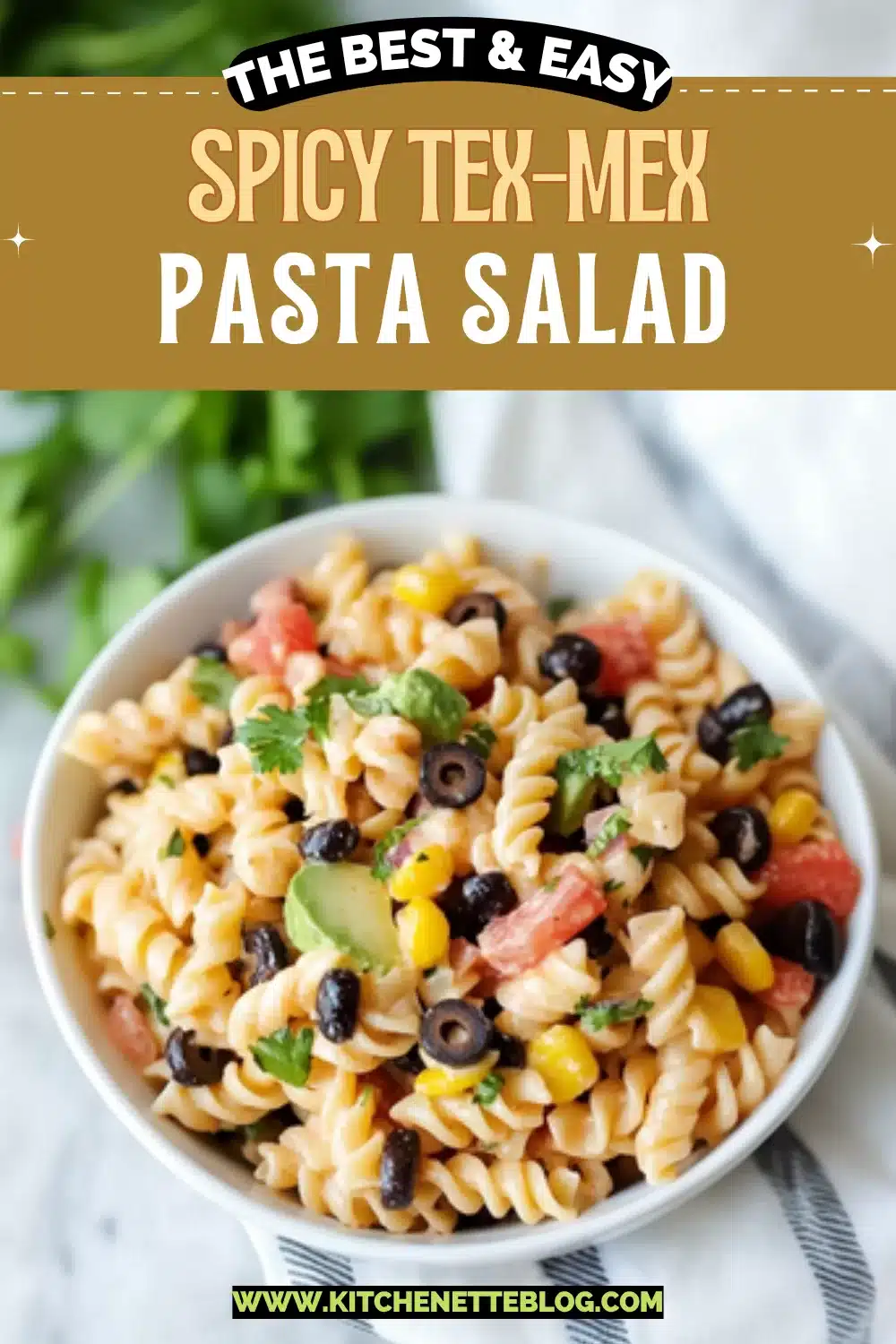 Spicy Tex-Mex Pasta Salad