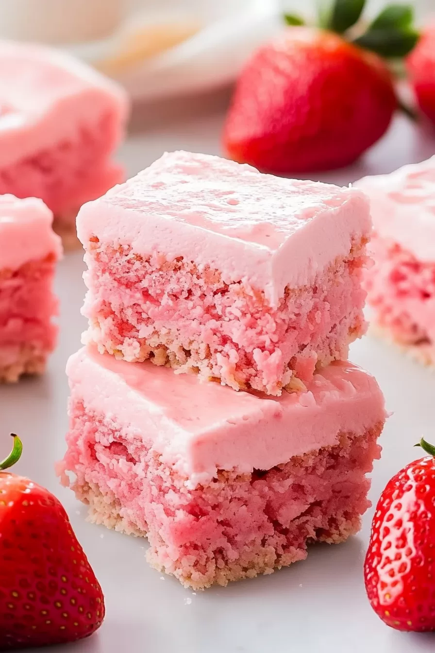 Strawberry Brownies