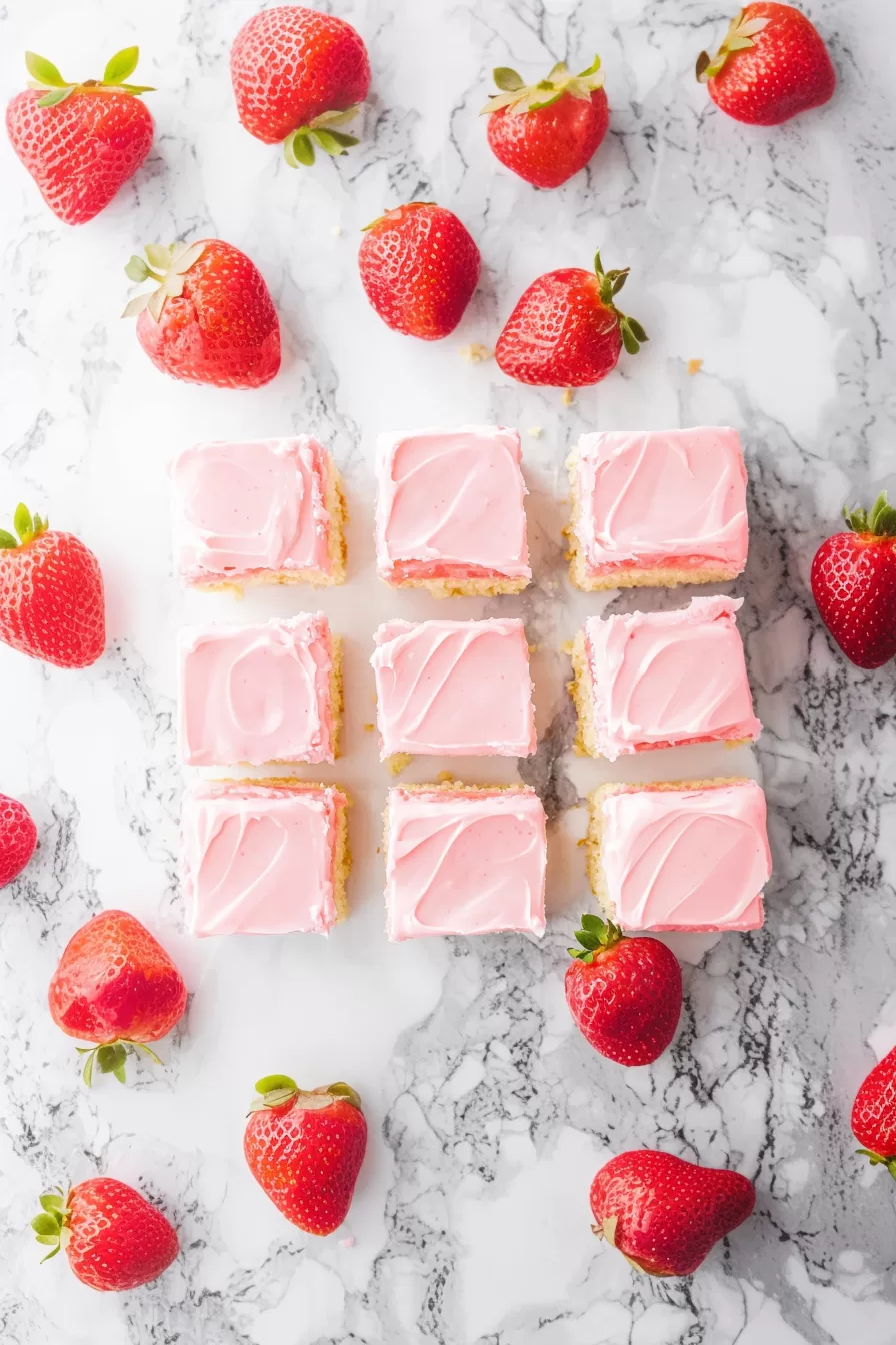 Strawberry Brownies