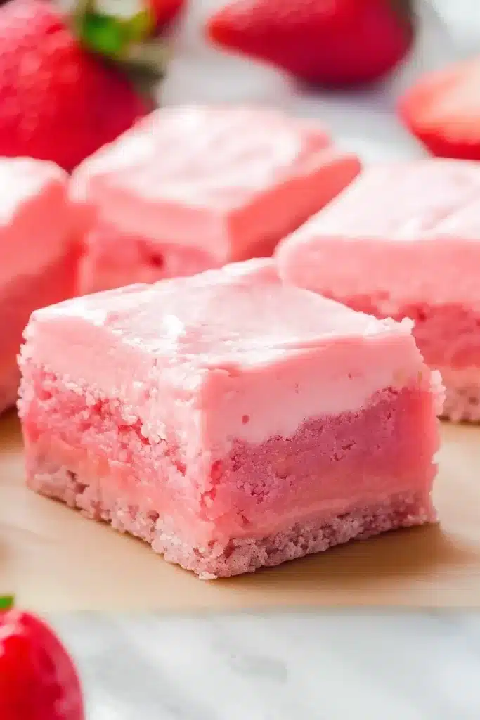Strawberry Brownies