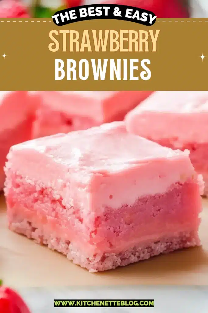 Strawberry Brownies