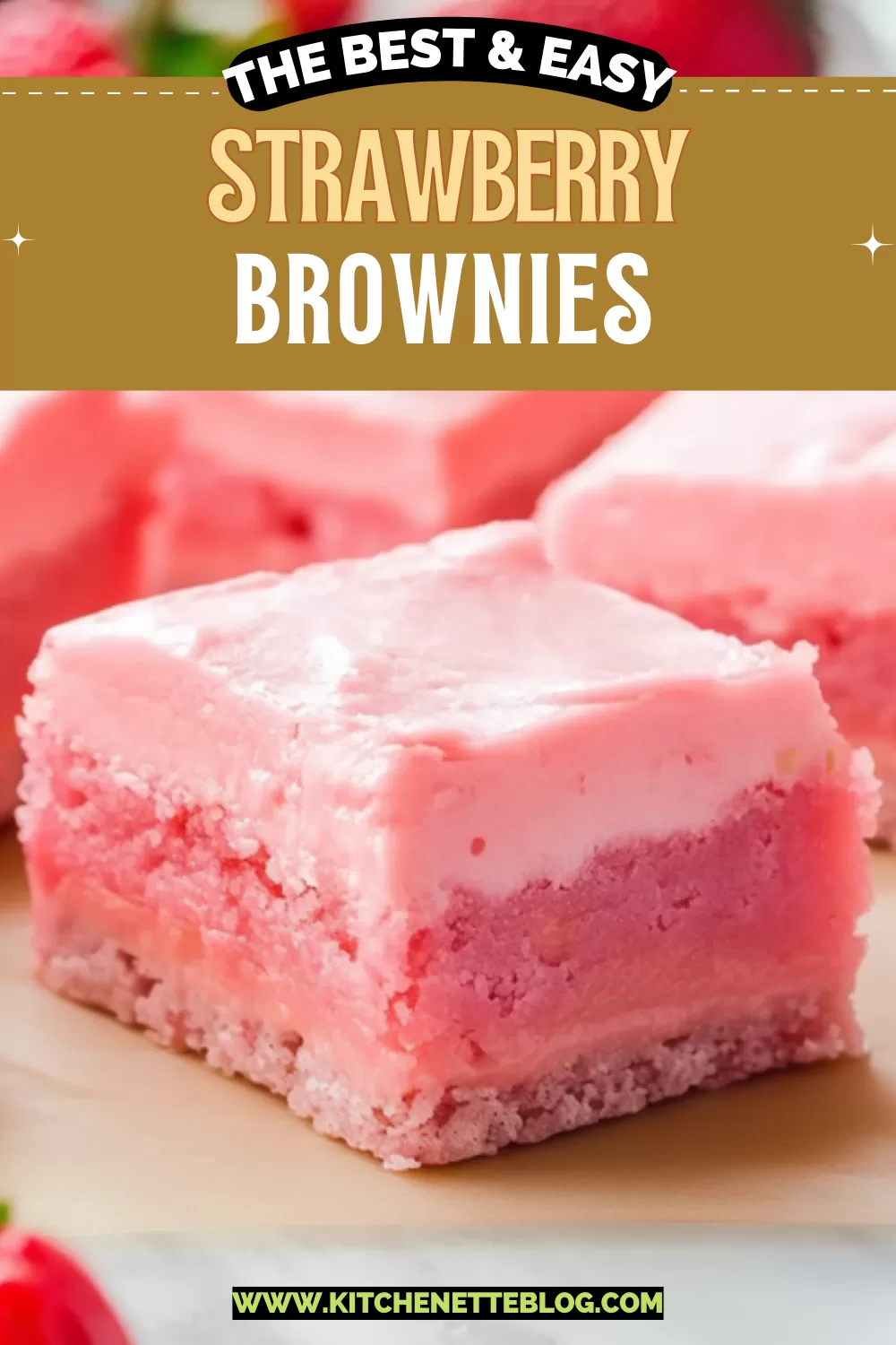 Strawberry Brownies
