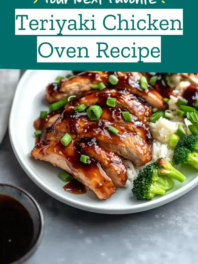 Teriyaki Chicken Oven Recipe