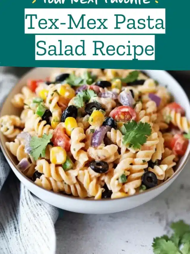 Tex-Mex Pasta Salad Recipe