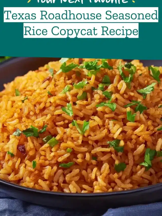 Texas Roadhouse Seasoned Rice Copycat Recipe