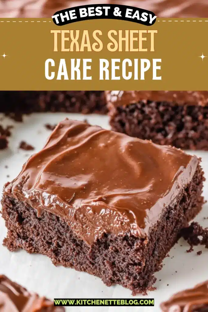 Texas Sheet Cake Recipe