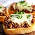 Texas Toast Sloppy Joe Melts