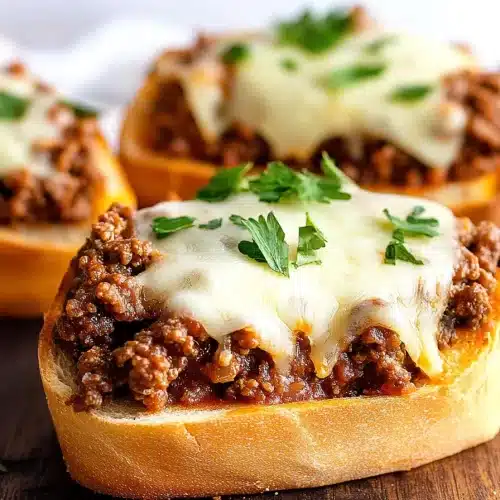 Texas Toast Sloppy Joe Melts