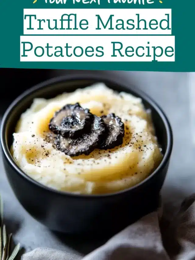 Truffle Mashed Potatoes Recipe