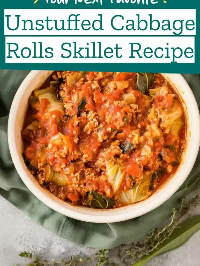 Unstuffed Cabbage Rolls Skillet Recipe