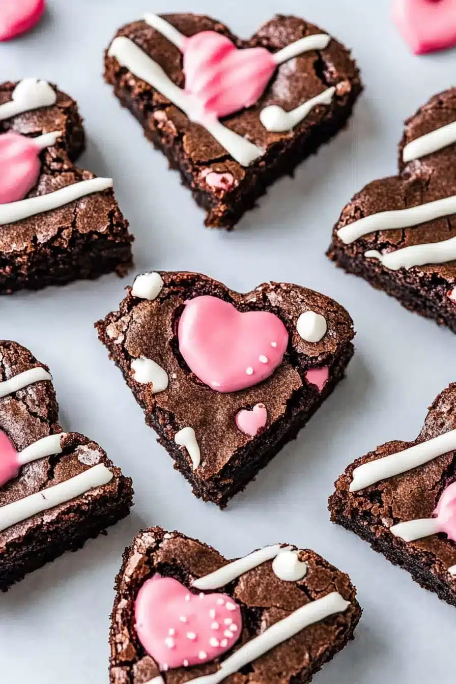Valentine Brownies Recipe
