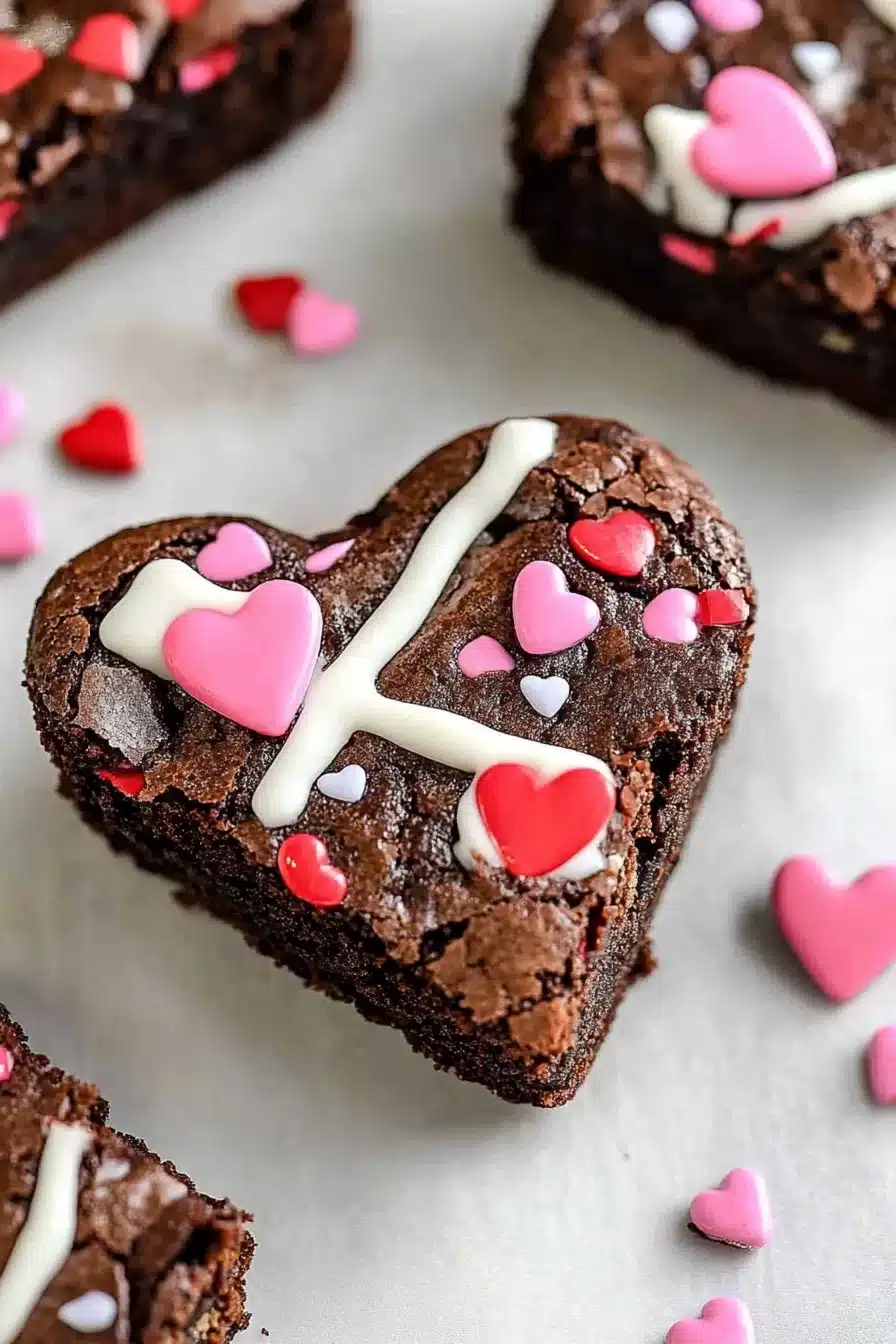 Valentine Brownies Recipe