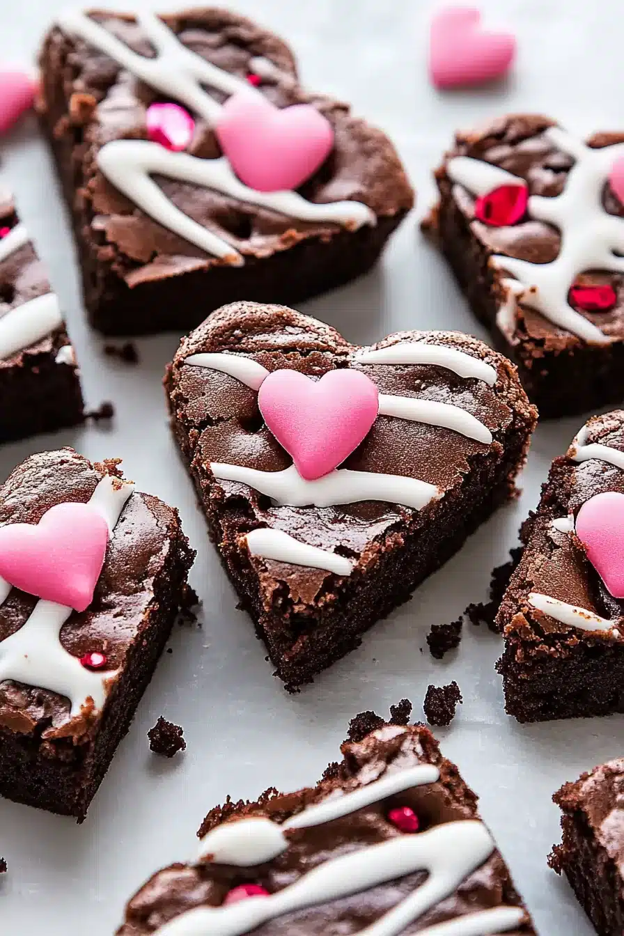 Valentine Brownies Recipe