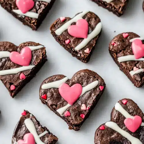 Valentine Brownies Recipe