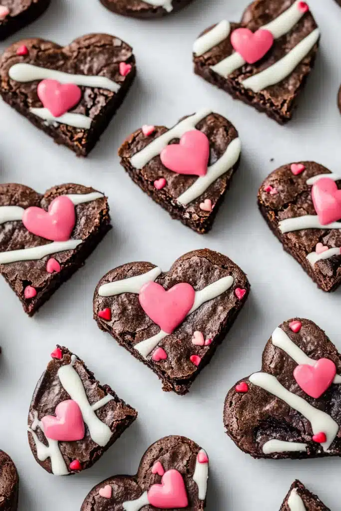 Valentine Brownies Recipe