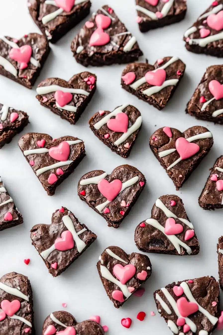 Valentine Brownies Recipe