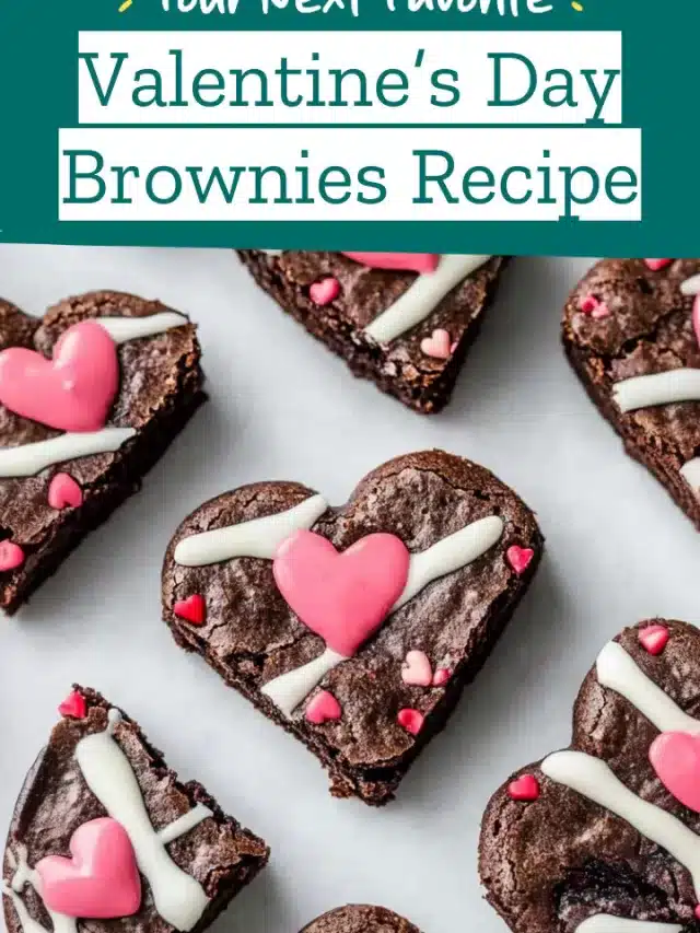 Valentine’s Day Brownies Recipe