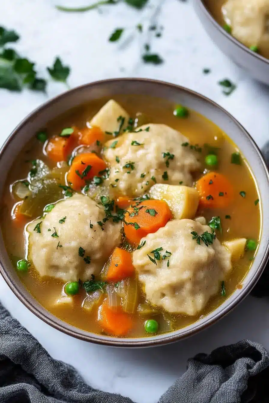 Vegetable Dumpling Stew