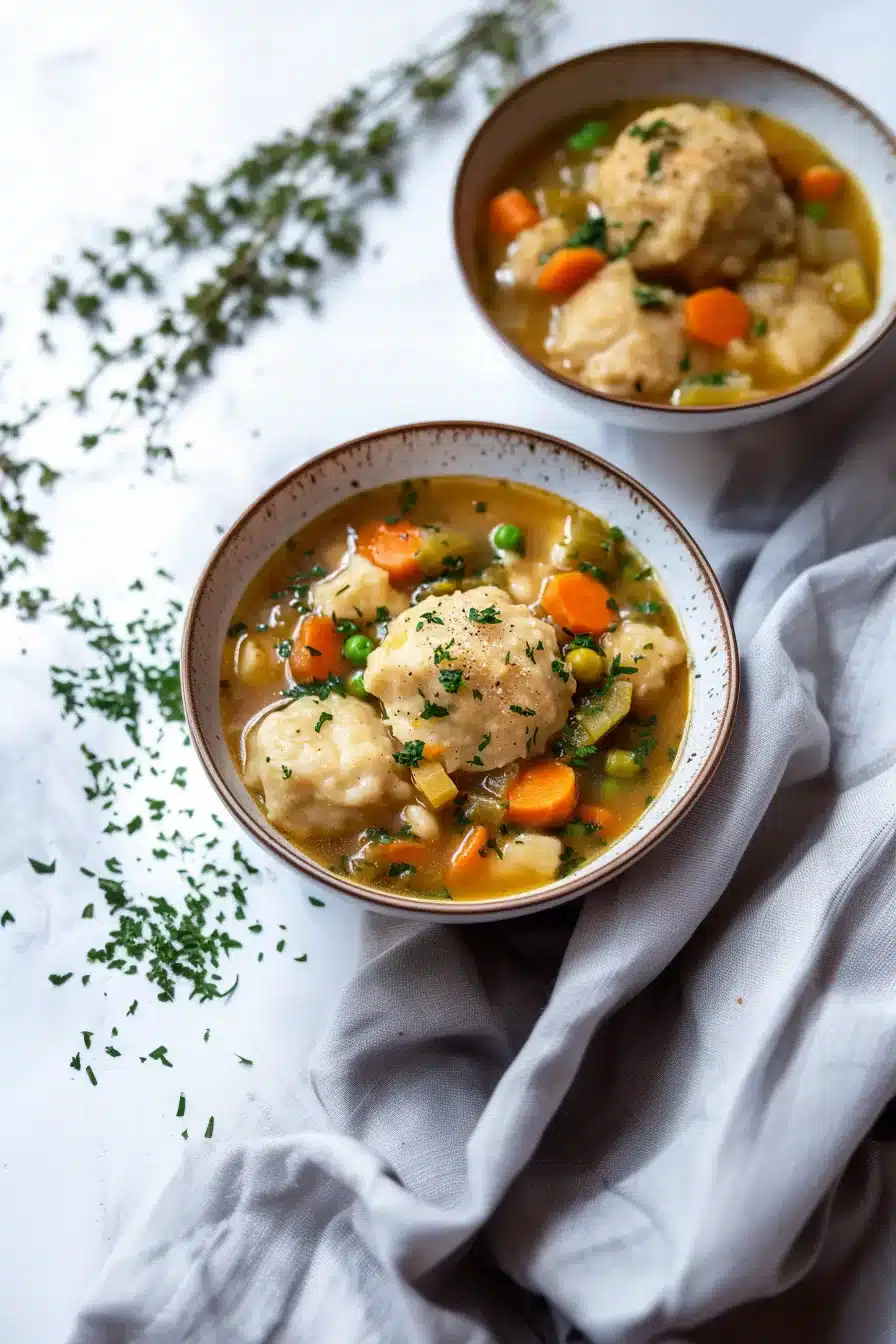 Vegetable Dumpling Stew