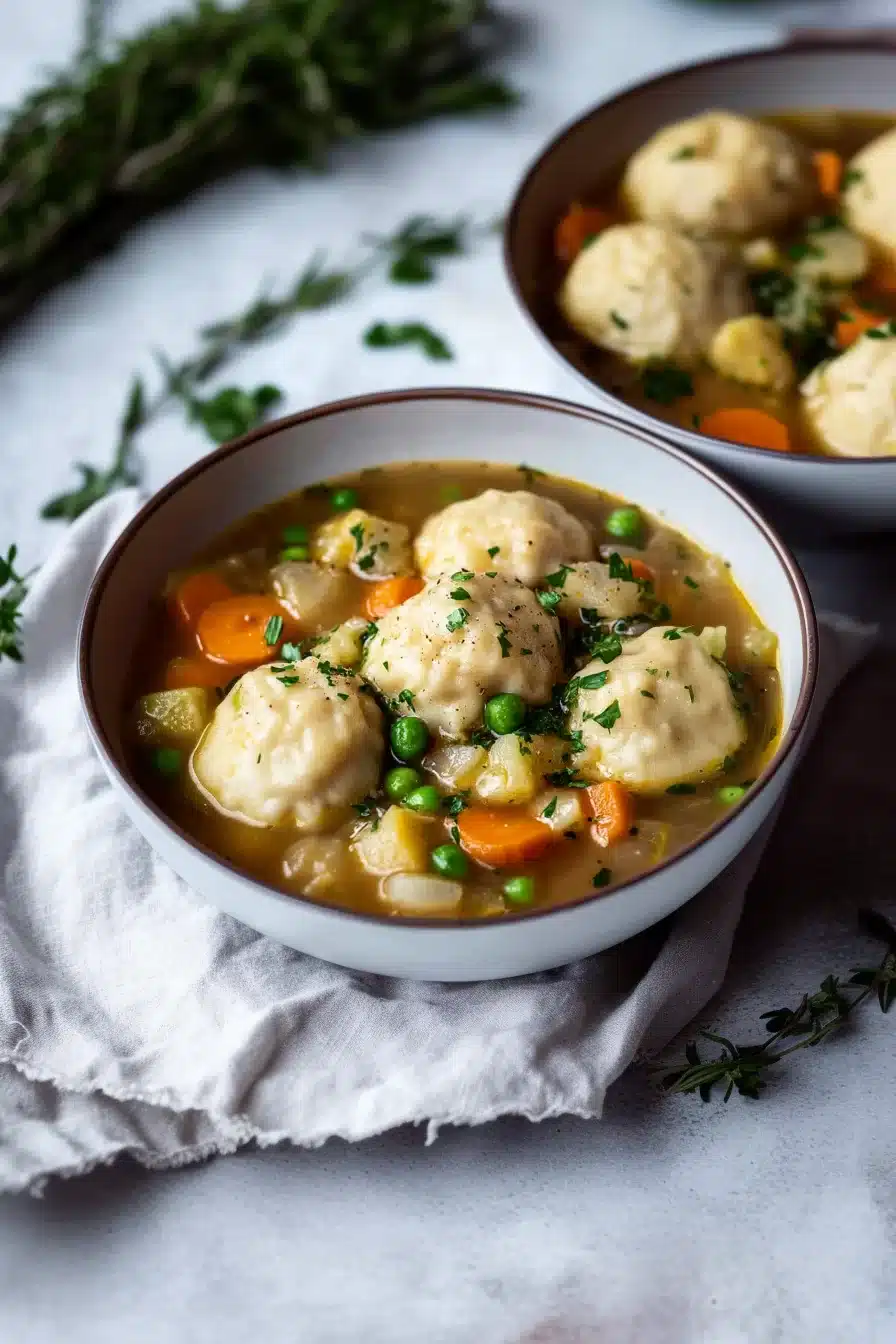 Vegetable Dumpling Stew