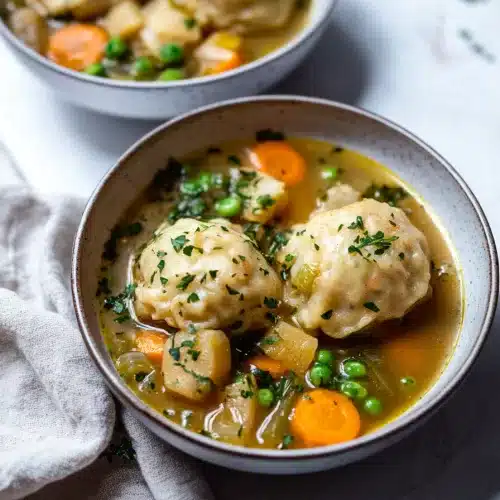 Vegetable Dumpling Stew