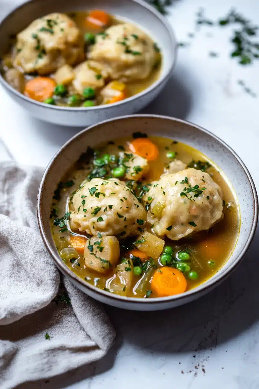 Vegetable Dumpling Stew