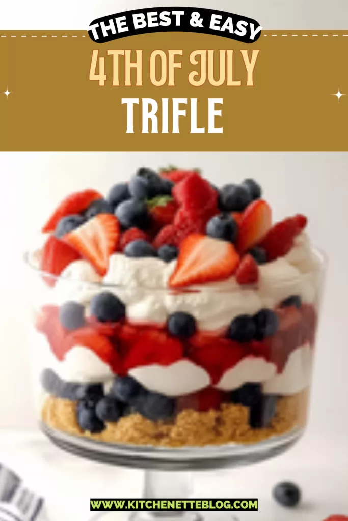 4th of July Trifle