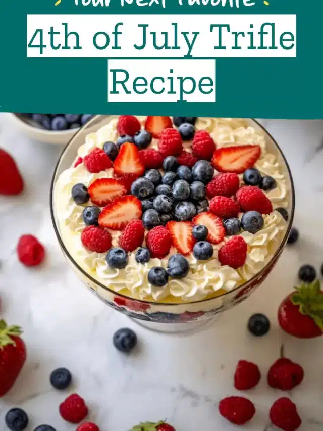 4th of July Trifle Recipe