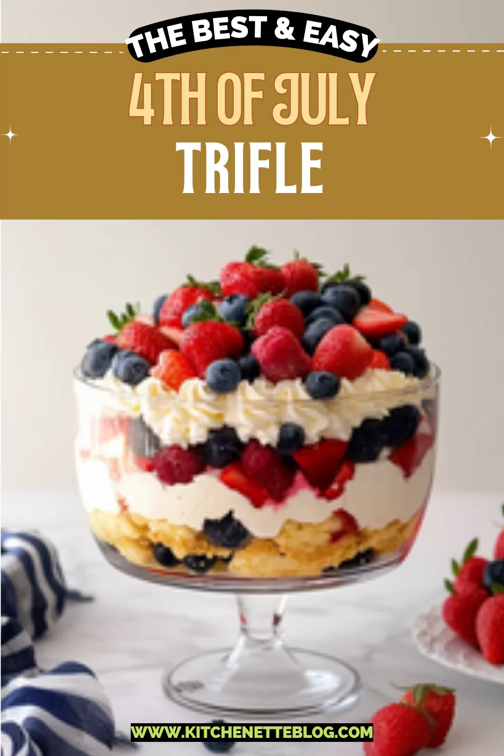 4th of July Trifle