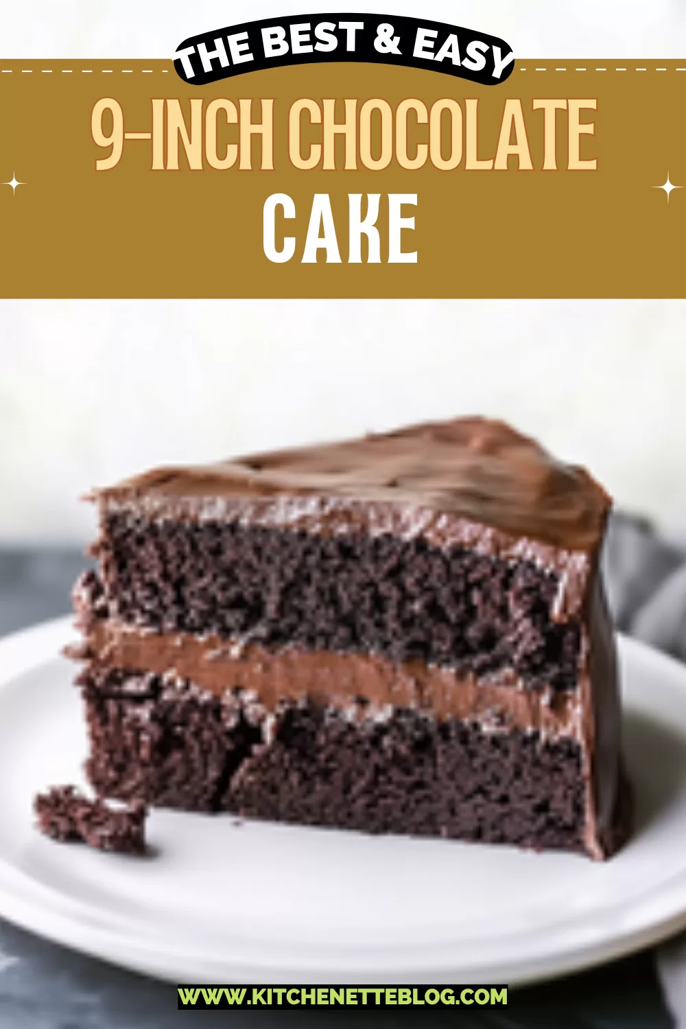 9-Inch Chocolate Cake