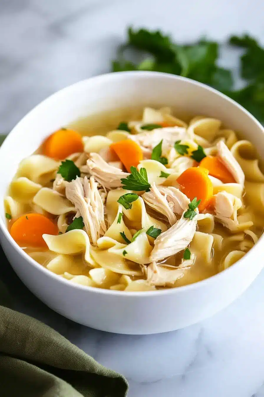 Amish Chicken and Noodles