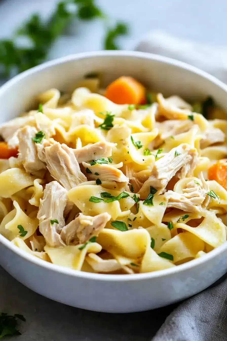 Amish Chicken and Noodles
