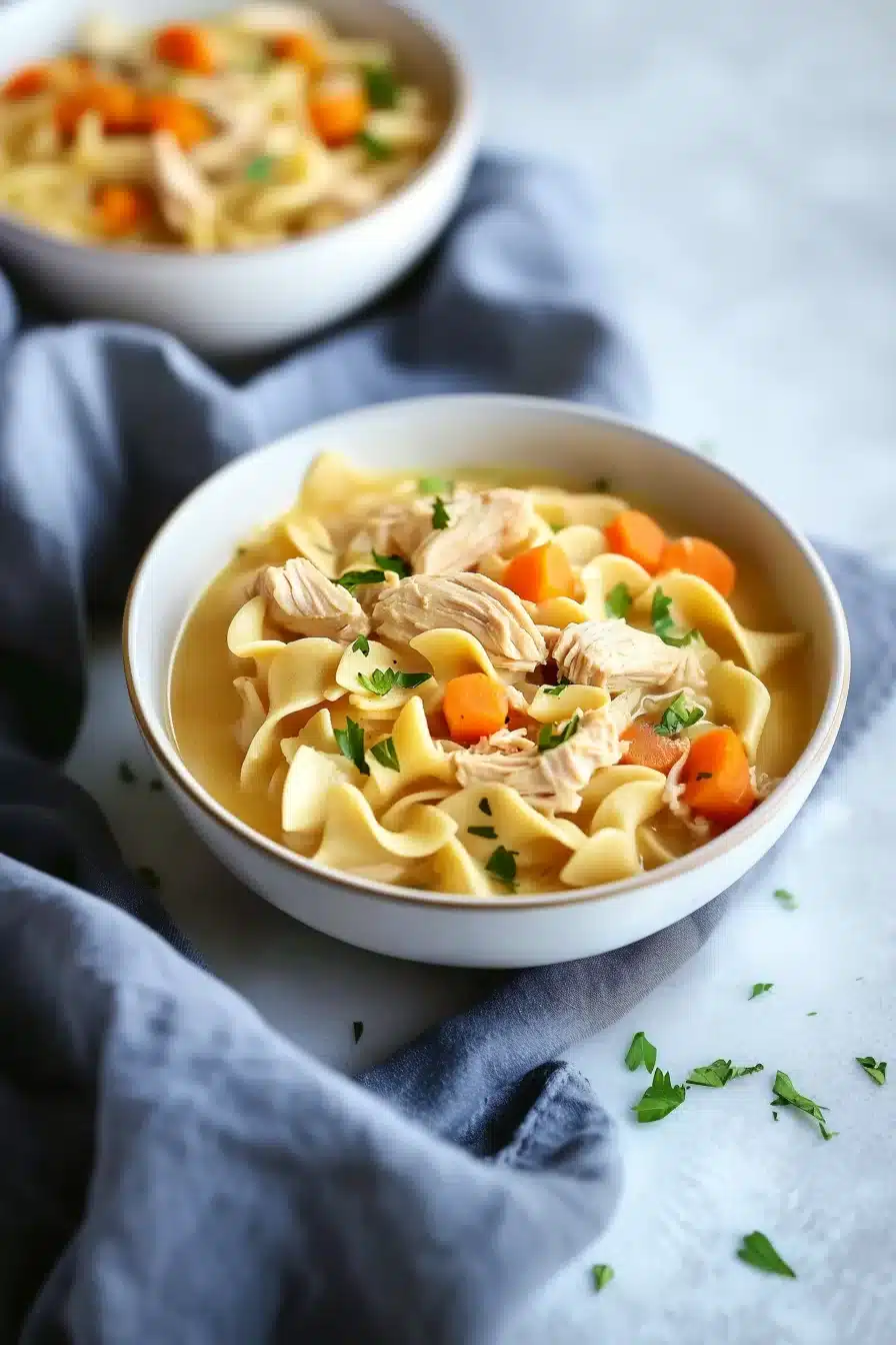 Amish Chicken and Noodles