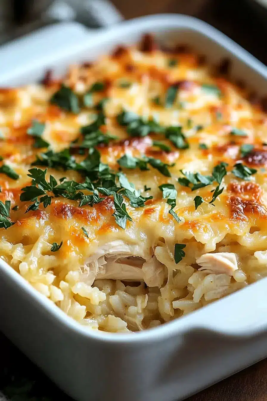 Angel Chicken and Rice Casserole