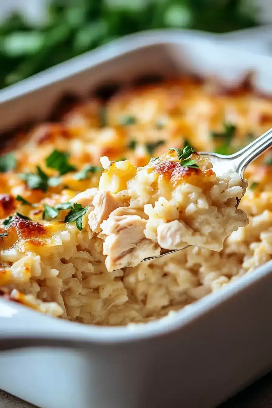 Angel Chicken and Rice Casserole
